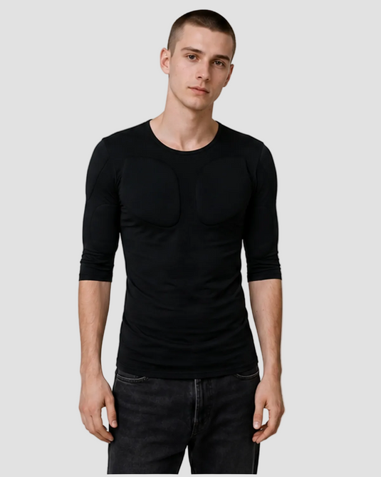 Muscle Shape Tee - Black