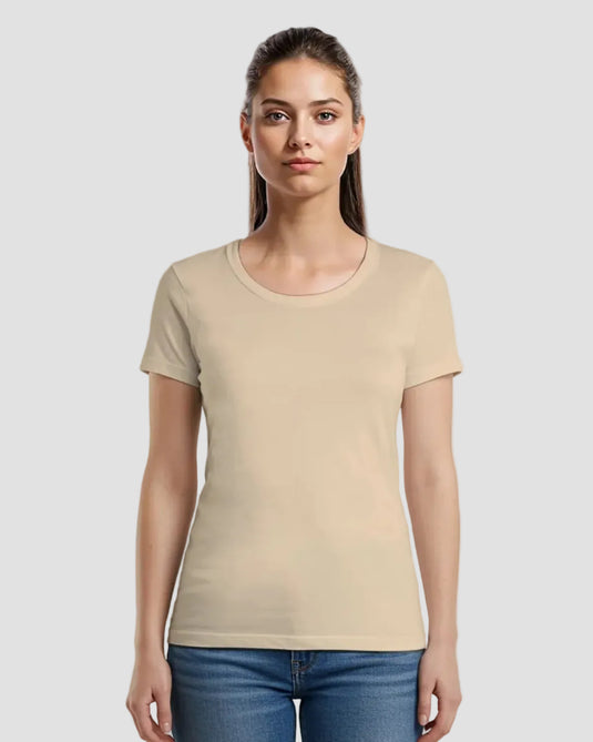 Women's Premium U-neck T-shirt