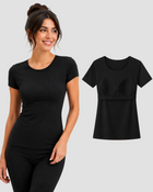 Bra Tee - Black