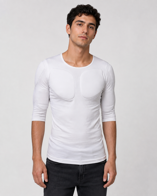 Muscle Shape Tee - White