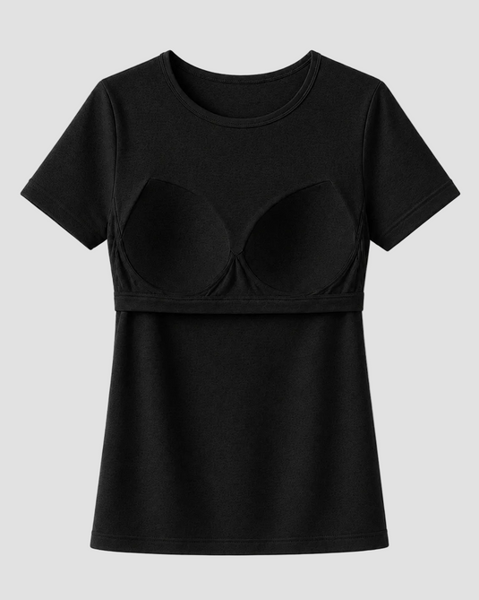 Bra Tee - Black