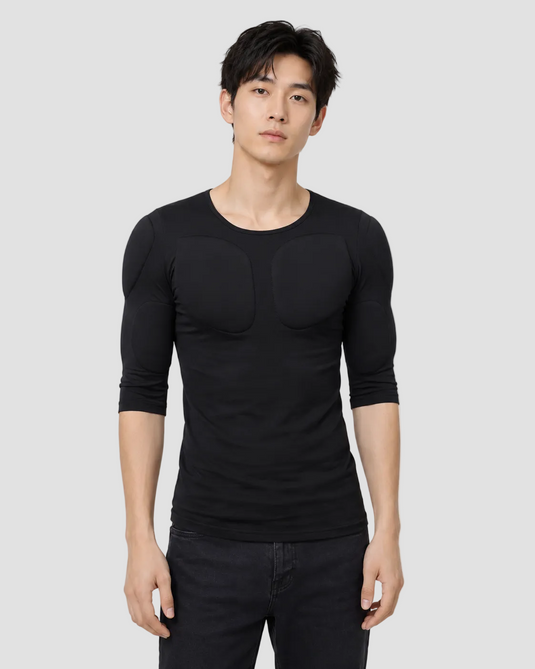 Muscle Shape Tee - Black