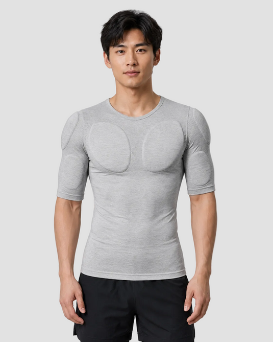 Muscle Shape Tee - Grey
