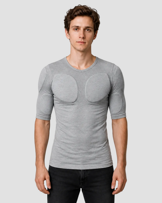 Muscle Shape Tee - Grey