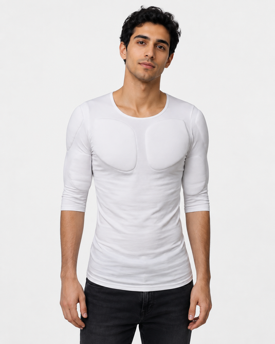 Muscle Shape Tee - White